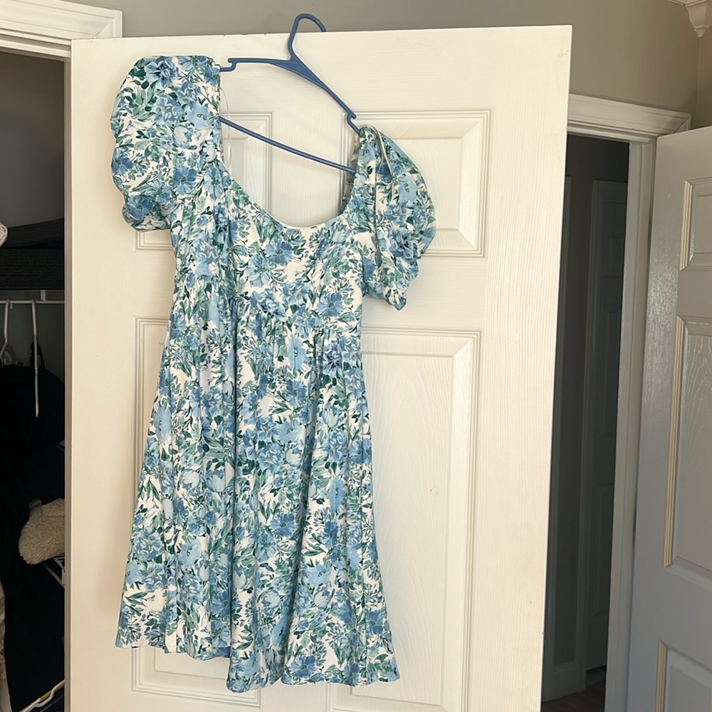 Floral mini dress